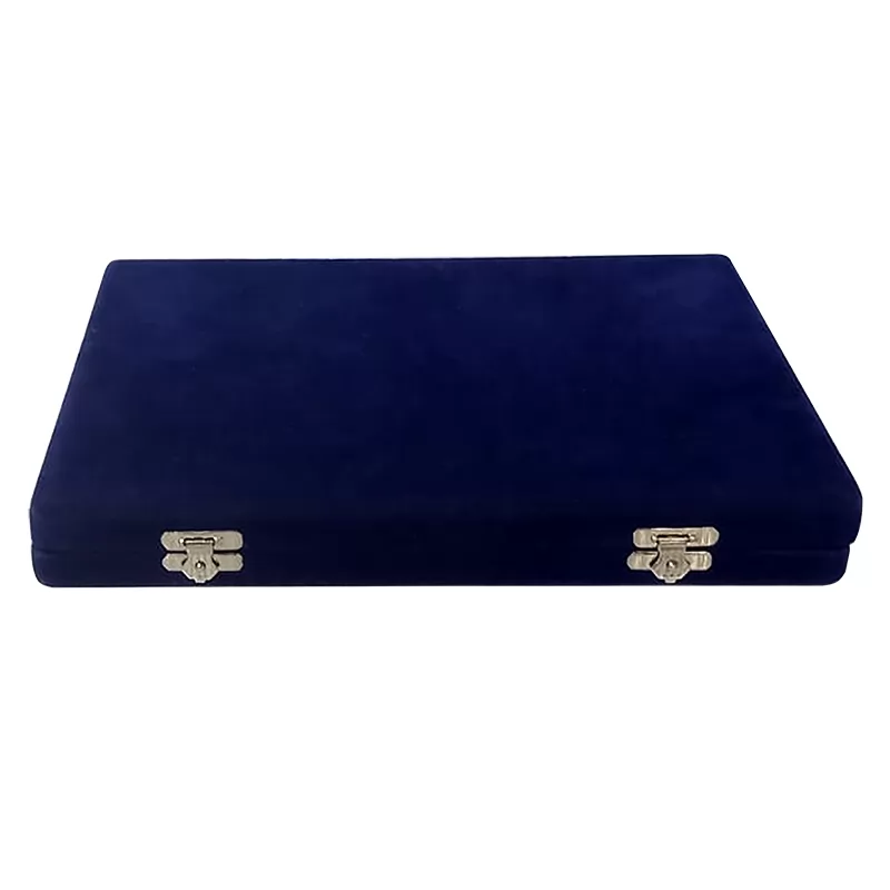 Estojo Veludo Com Placa Personalizada